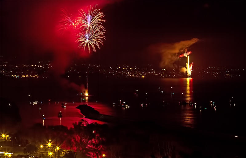 Fireworks At Dana Point Harbor (CA)