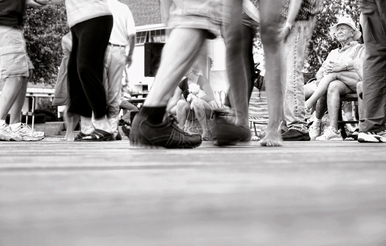 On the boardwalk