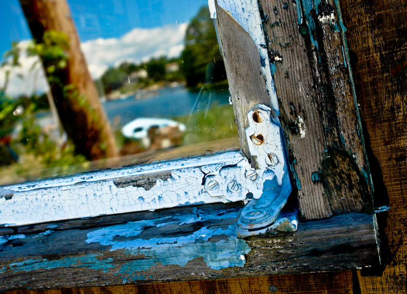 Boat Yard Reflection