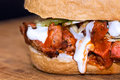 Buffalo Chicken Sandwich (have napkins handy)