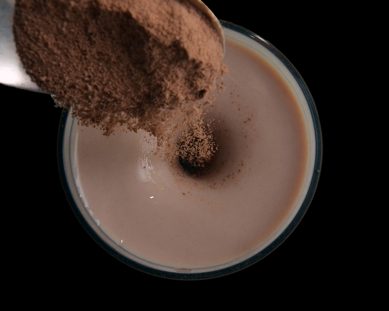 Mixing Chocolate Milk