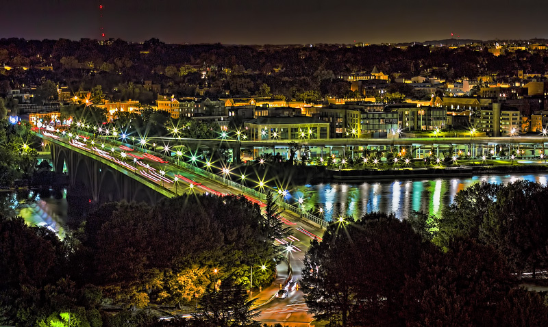 Georgetown on a Steamy Night