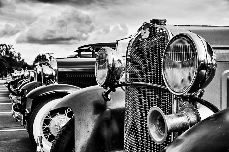 Classic Cars and Clouds