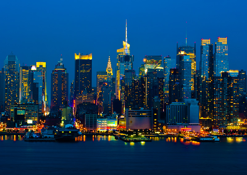 Blue Hour - New York City