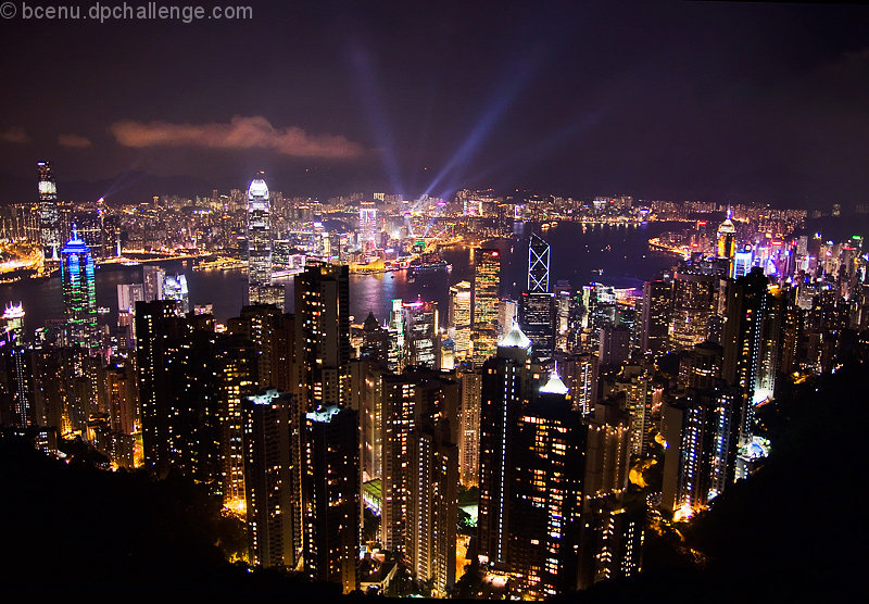 Hong Kong Light Display