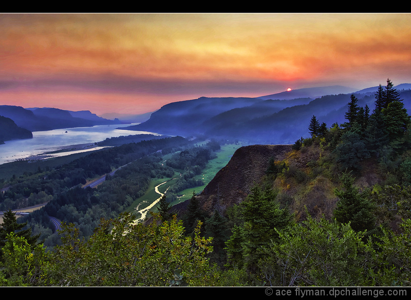 Wild Fires to the East