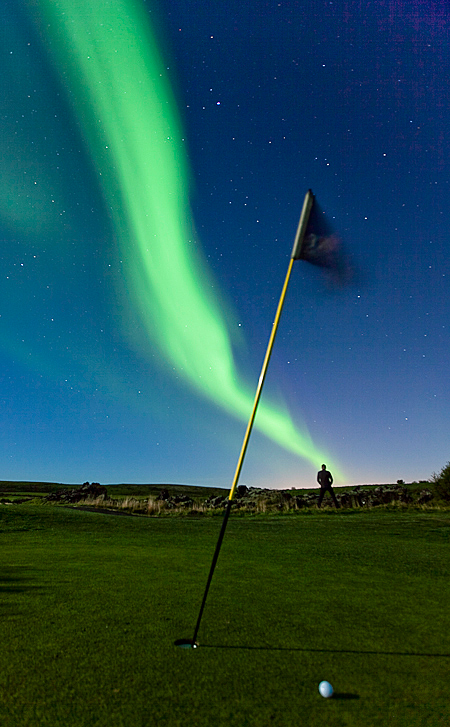 Nature’s call on the golf course