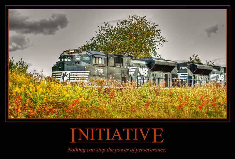 INITIATIVE - Nothing can stop the power of perseverance.