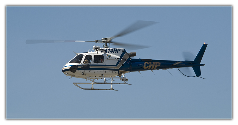 California Highway Patrol Fly-By