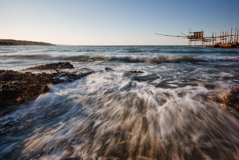 Fast water, slow shutter
