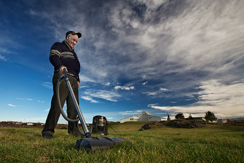 Vacuum cleaning the world