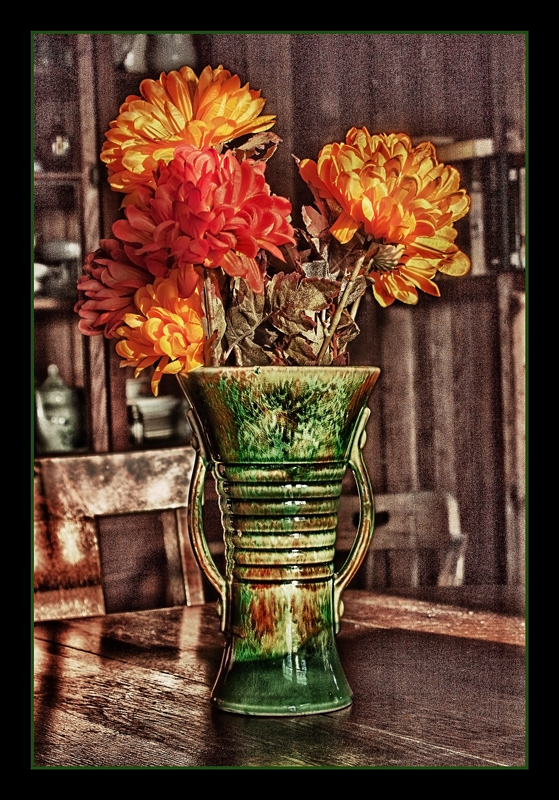 Green Vase