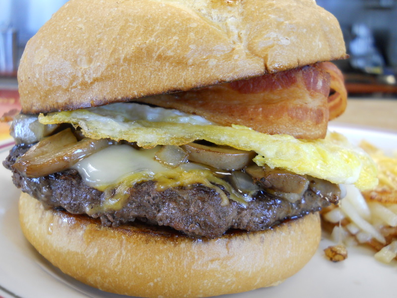 The Kitchen Sink Burger