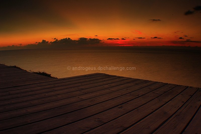 After Sunset over Mediterranean