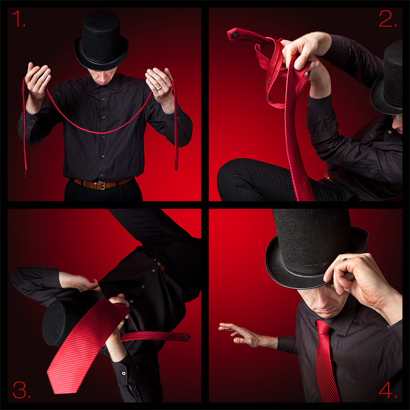 Tie a Tie in 4 Easy Steps