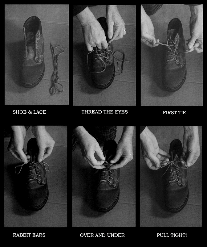 How to Tie a Shoe for Dummies