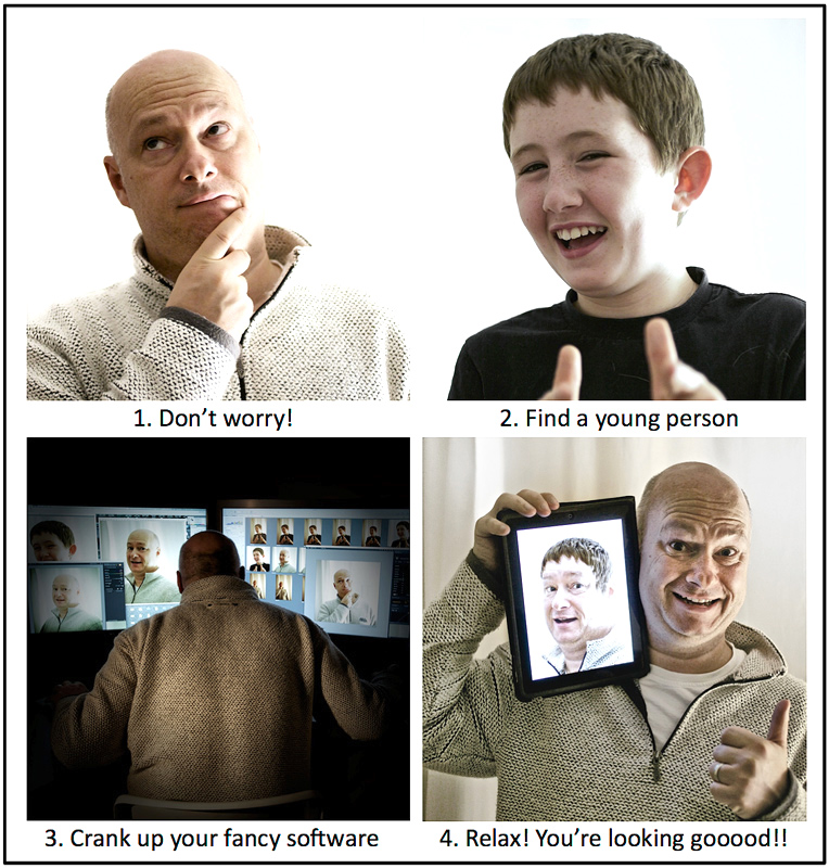 Top Tips for the Bald Guy. Tip 1: How to look good in photos