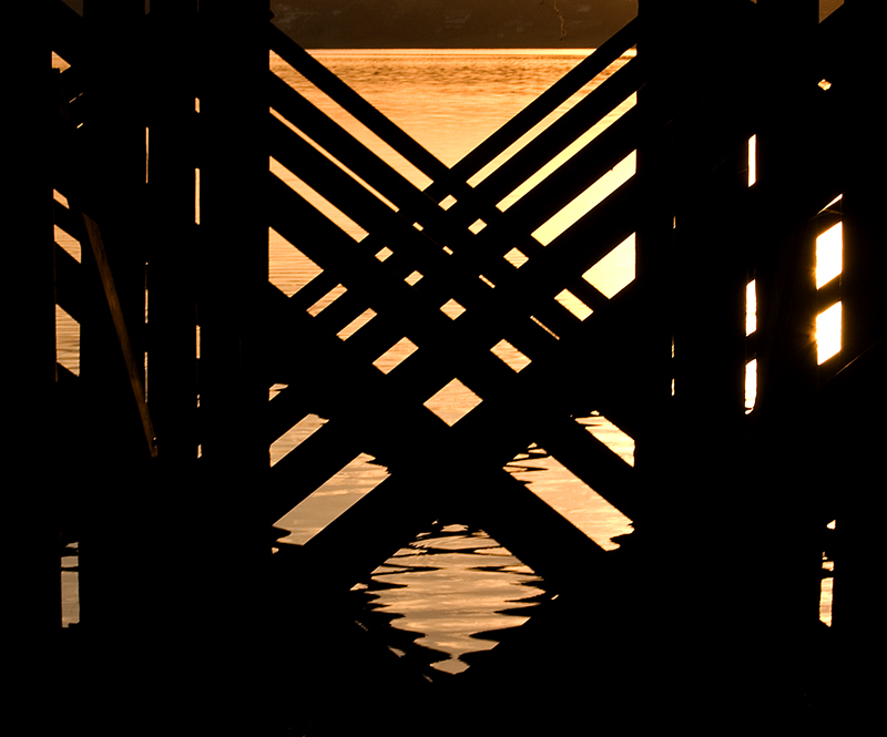 Sunrise Under The Dock