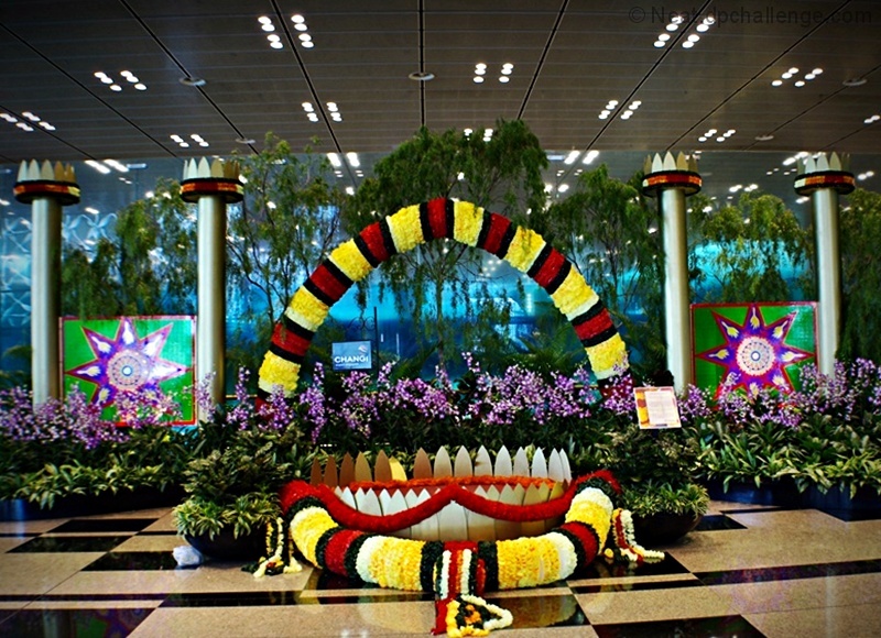 Display Changi Airport terminal 1