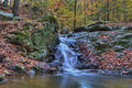 Fall at Cascade Falls