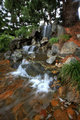 A waterfalls path