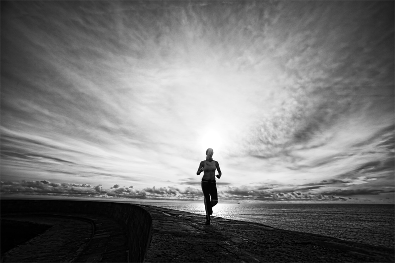 long distance runner