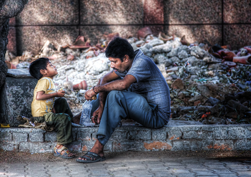 Lunch on the streets