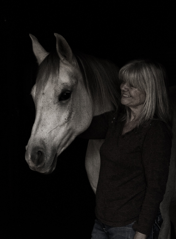 Woman and Her Horse