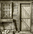 Pioneer Cabin Door