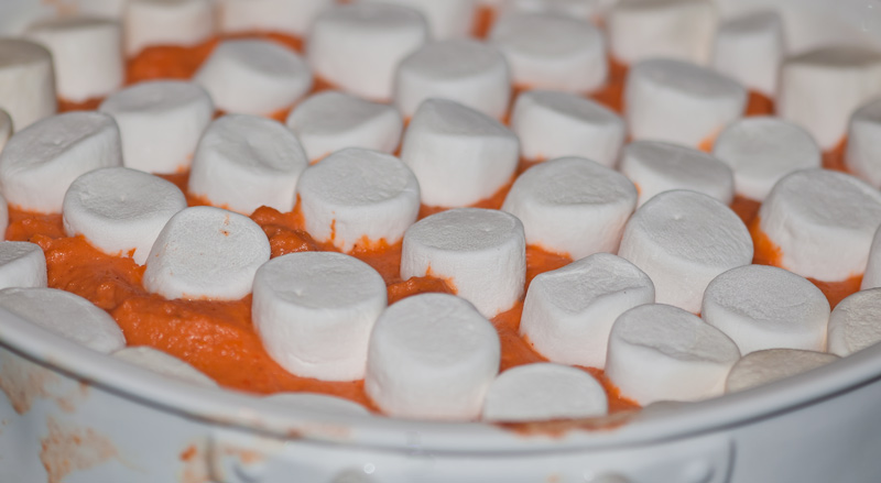Marshmallows and Sweet Potatoes