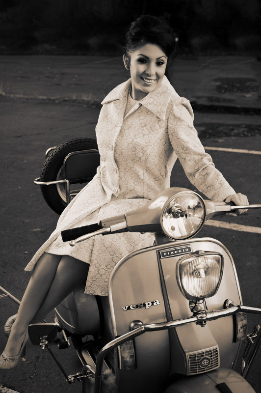 Scooting Through The Past