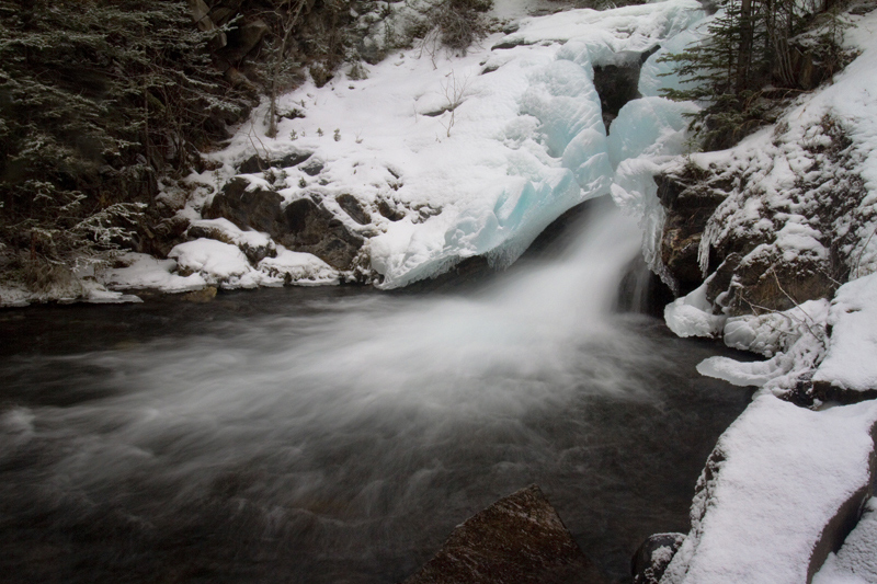 Frozen falls