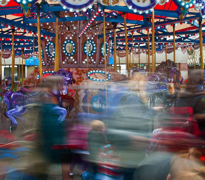 It's Not the Carousel That Spins - It's Only Yourself