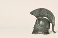 the guard's helmet