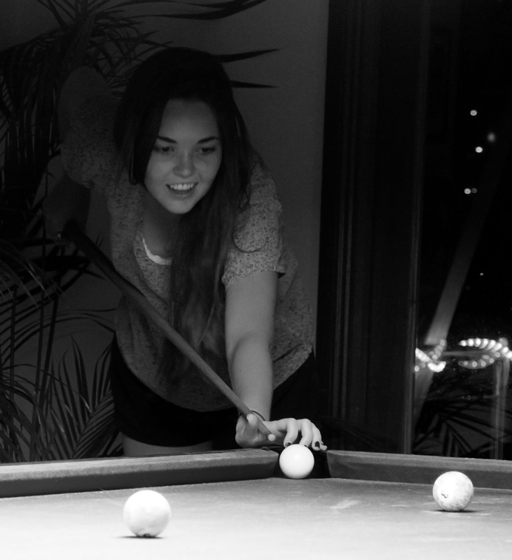 Cue, Balls, Table
