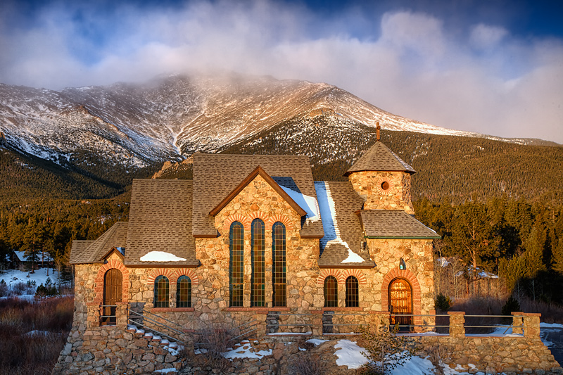 Mountain & Chapel, divine inspirations