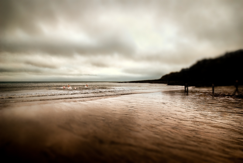 Winter swimmers