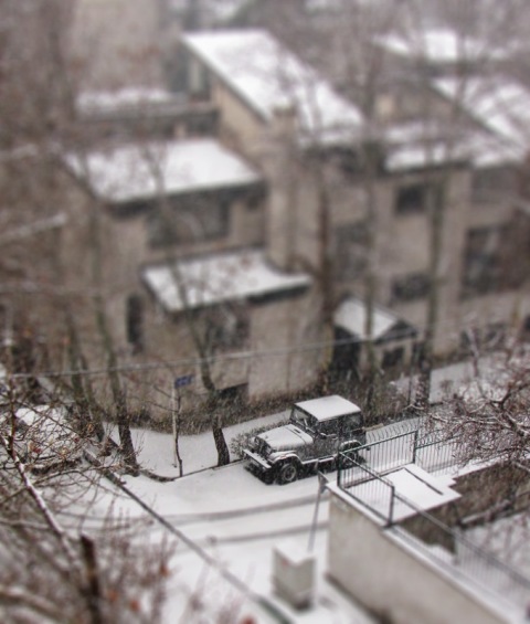 Freezing little Jeep