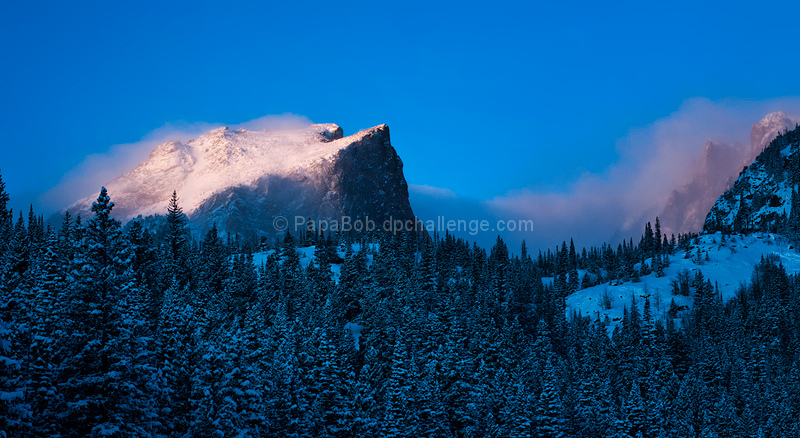 First Peak of Light - Hallett Peak