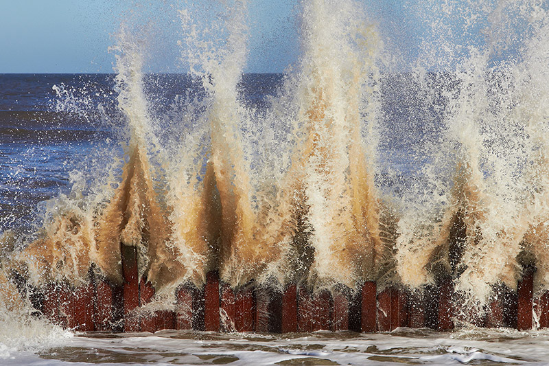 Sea defence candles...