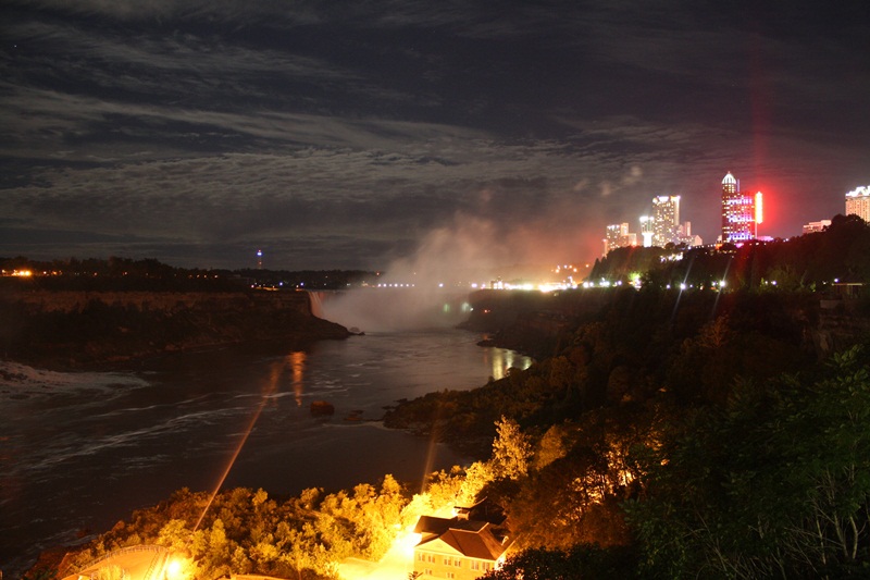 Niagra Falls night view