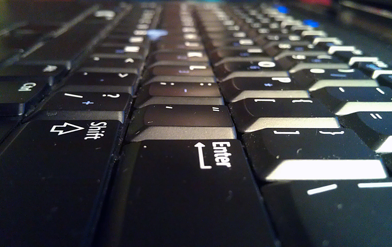 Very Used Keyboard