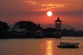 Sunset at Sarawak river