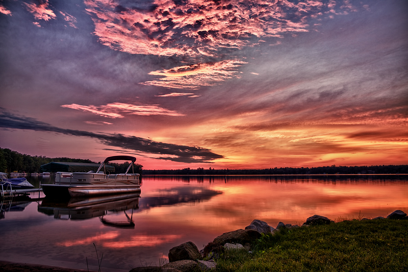 Pontoon Evening