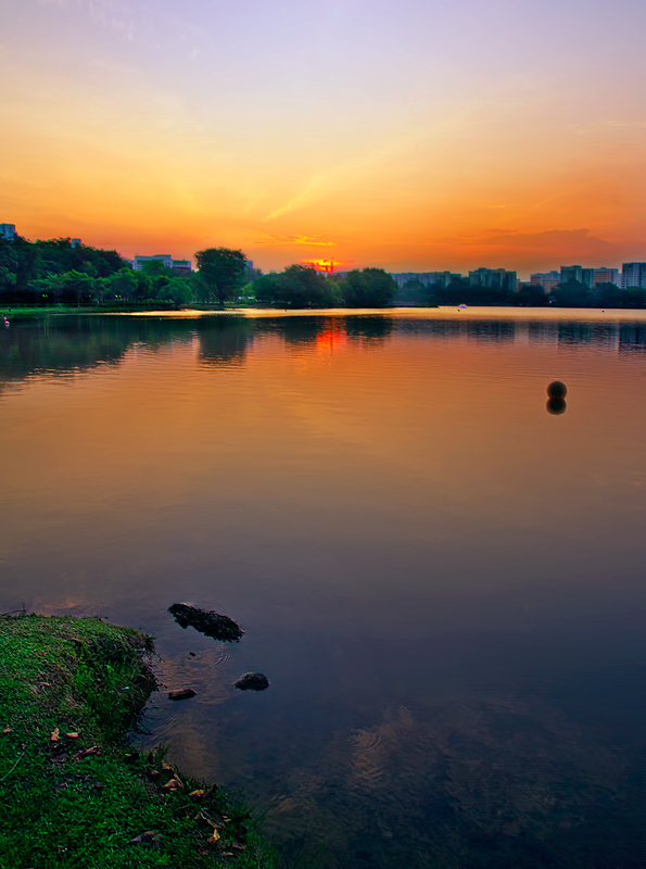 Lakeside Sunset