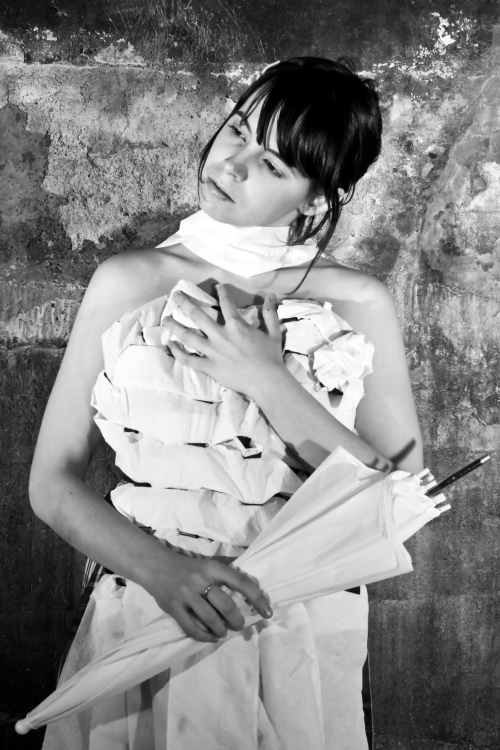 White Wedding(Paper Dress)