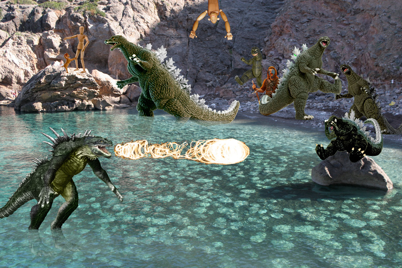 Kenheart, repelling the attack of the young usurper 