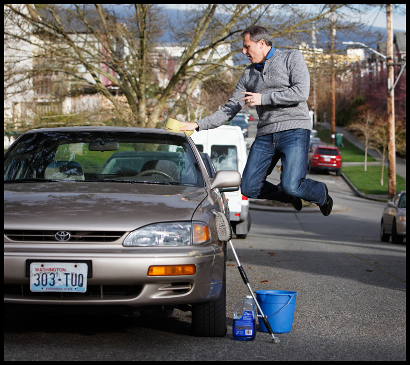 Washing the Sunroof is Easy