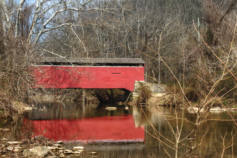 Covered Bridge at Fairhill_Maryland