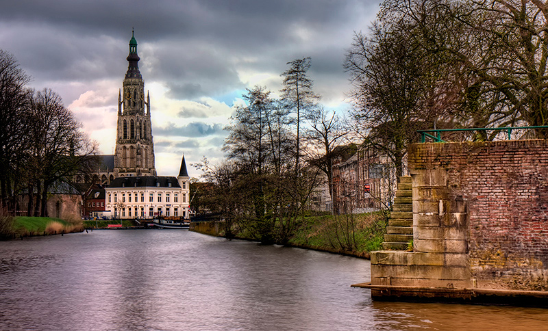 Canal and Cathedral